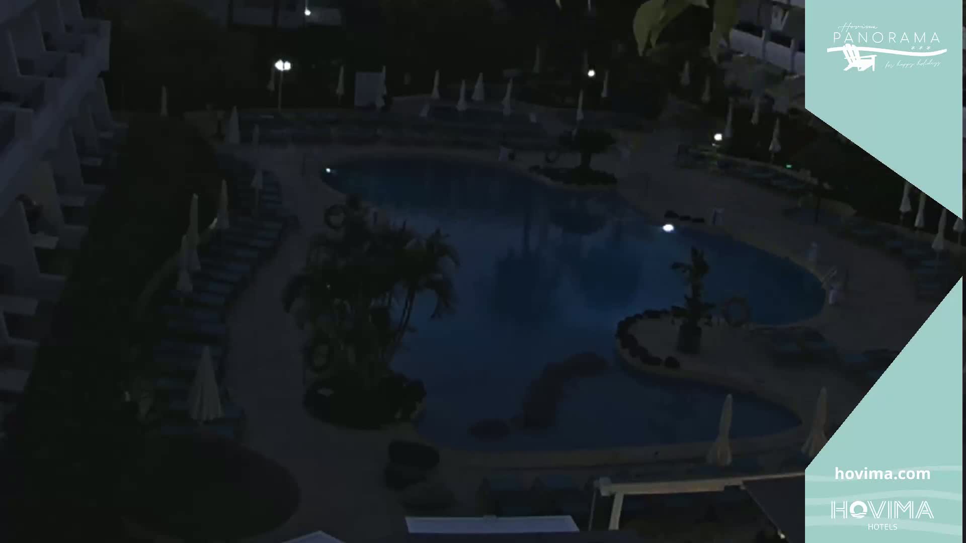 Hovima Panaroma Hotel Pool Live Cam , Costa Adeje - Santa Cruz de Tenerife, Canary Islands, Spain