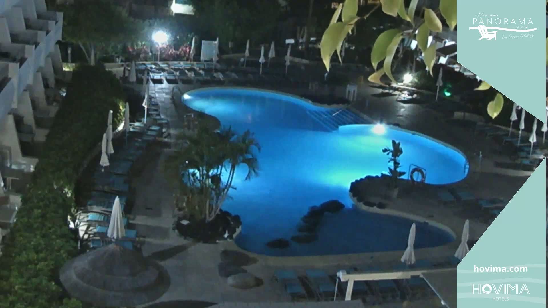 Hovima Panaroma Hotel Pool Live Cam , Costa Adeje - Santa Cruz de Tenerife, Canary Islands, Spain