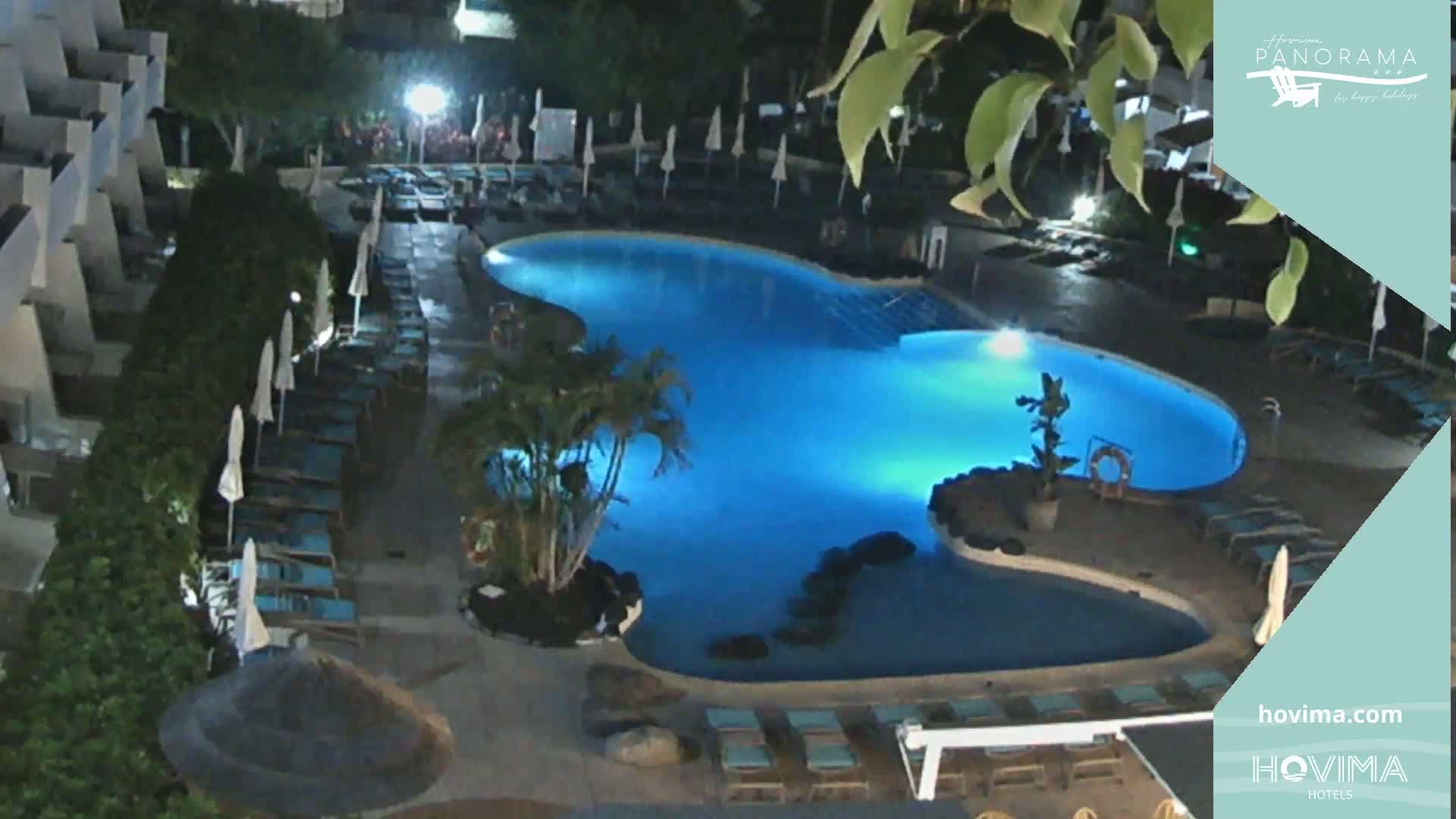 Hovima Panaroma Hotel Pool Live Cam , Costa Adeje - Santa Cruz de Tenerife, Canary Islands, Spain