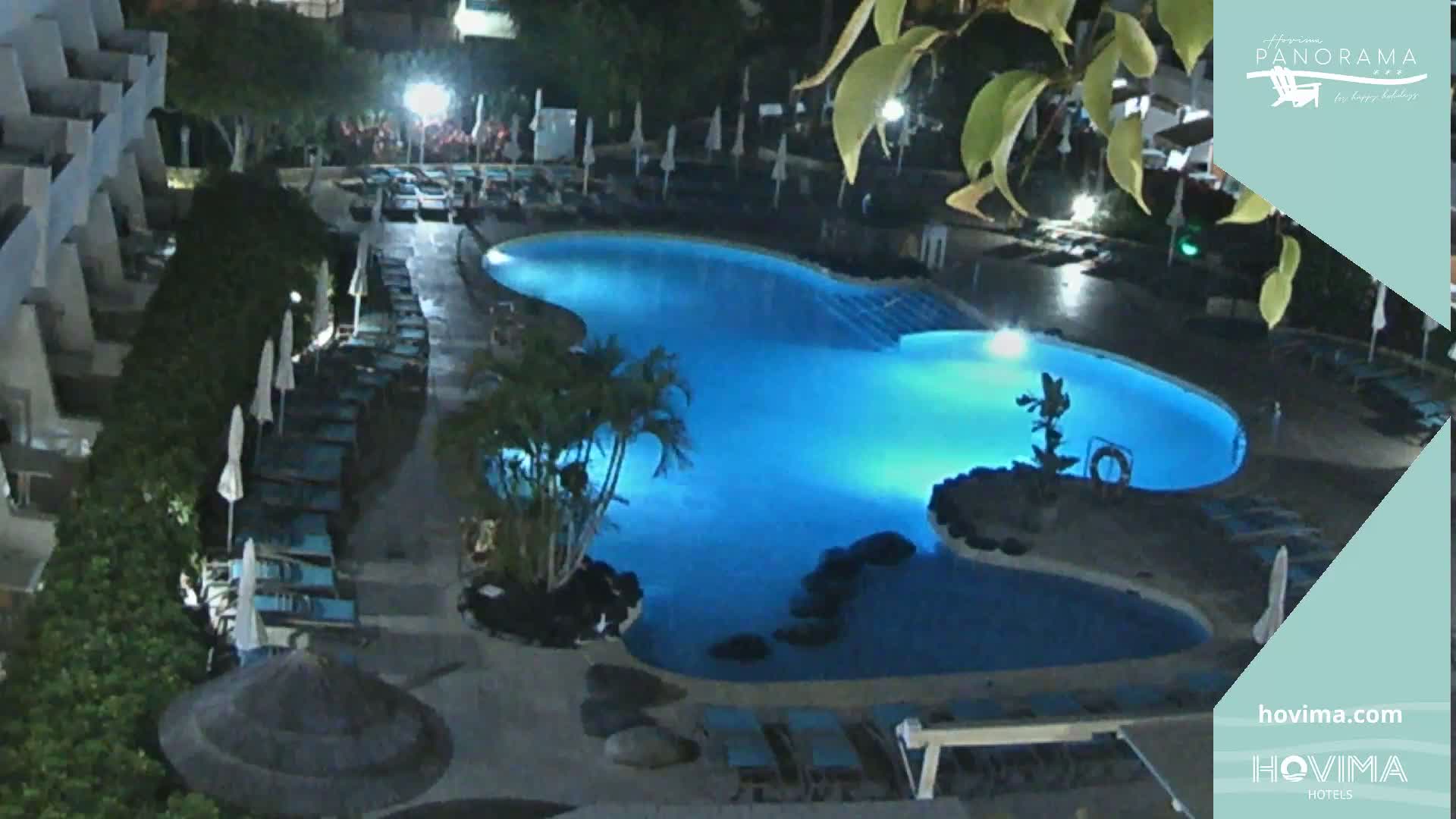 Hovima Panaroma Hotel Pool Live Cam , Costa Adeje - Santa Cruz de Tenerife, Canary Islands, Spain