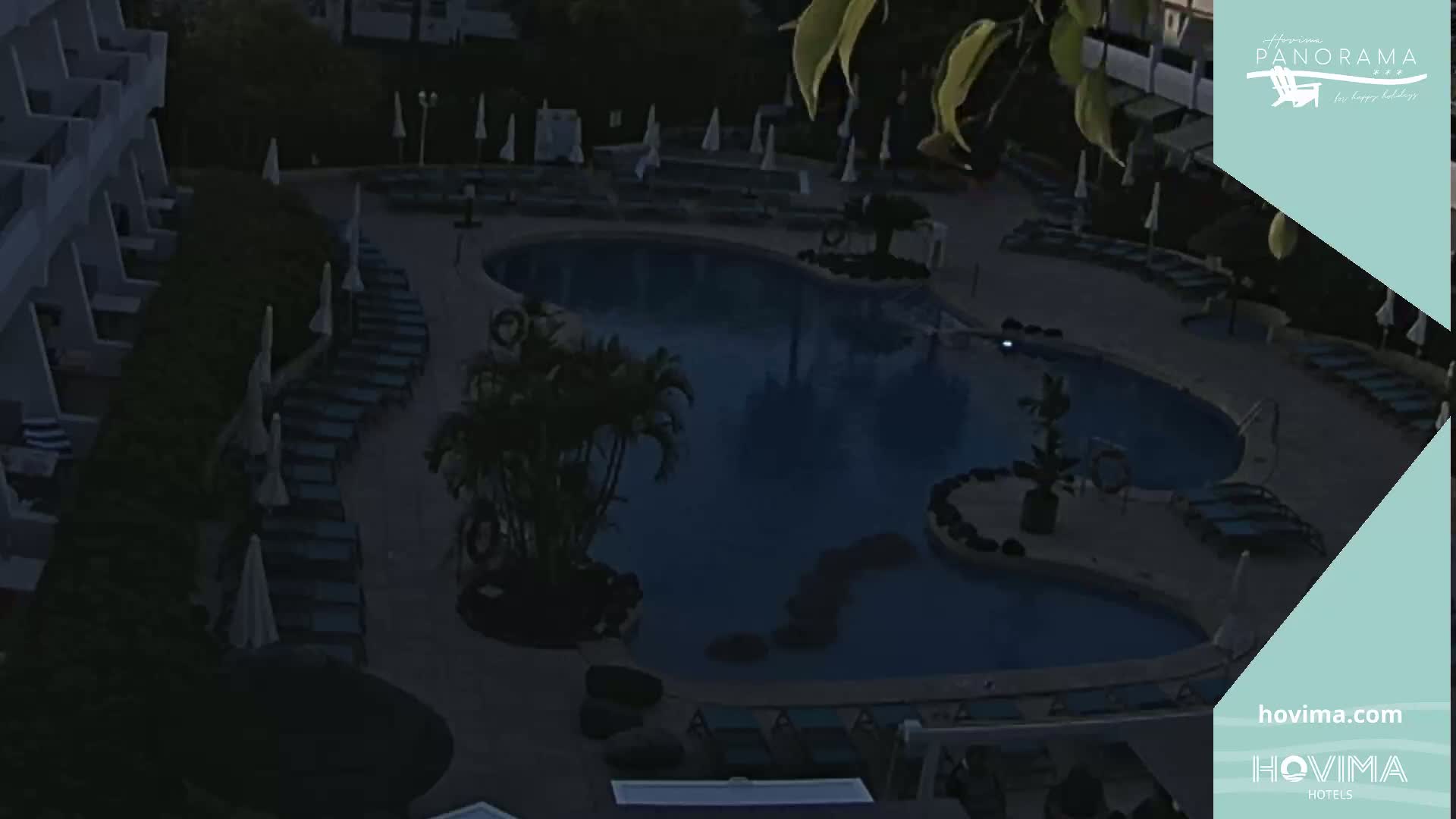 Hovima Panaroma Hotel Pool Live Cam , Costa Adeje - Santa Cruz de Tenerife, Canary Islands, Spain