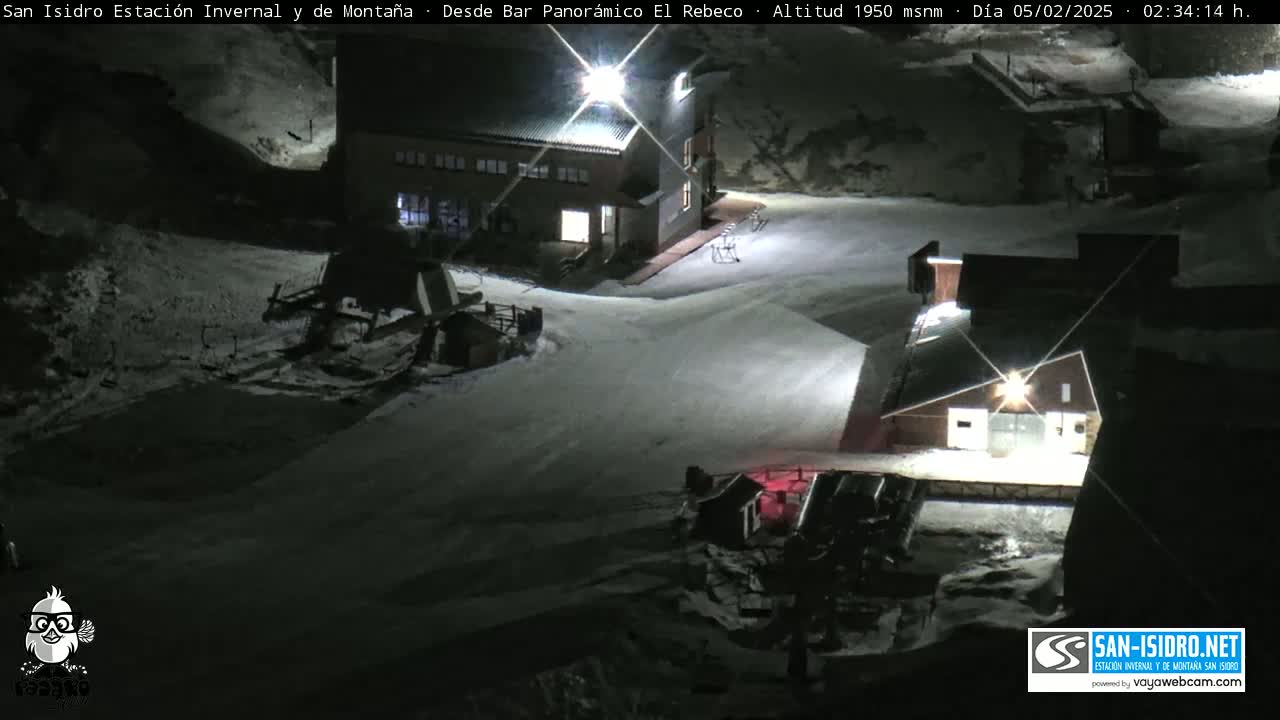 Estación San Isidro Ski Slopes Live Cam - León, Castile&Leon, Spain