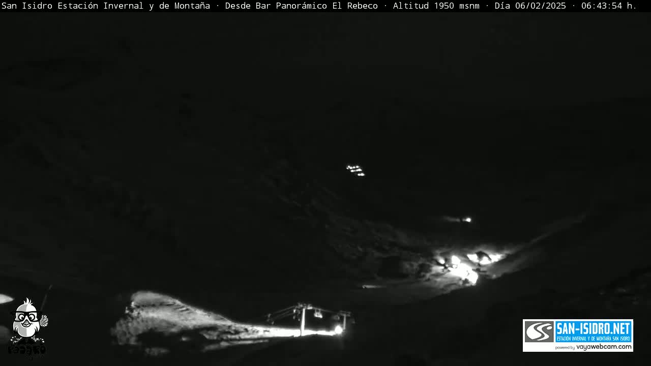 Estación San Isidro Ski Slopes Live Cam - León, Castile&Leon, Spain