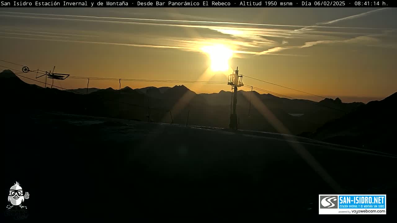 Estación San Isidro Ski Slopes Live Cam - León, Castile&Leon, Spain