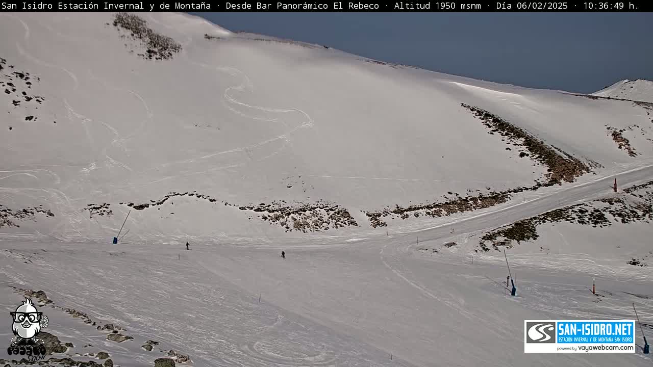 Estación San Isidro Ski Slopes Live Cam - León, Castile&Leon, Spain