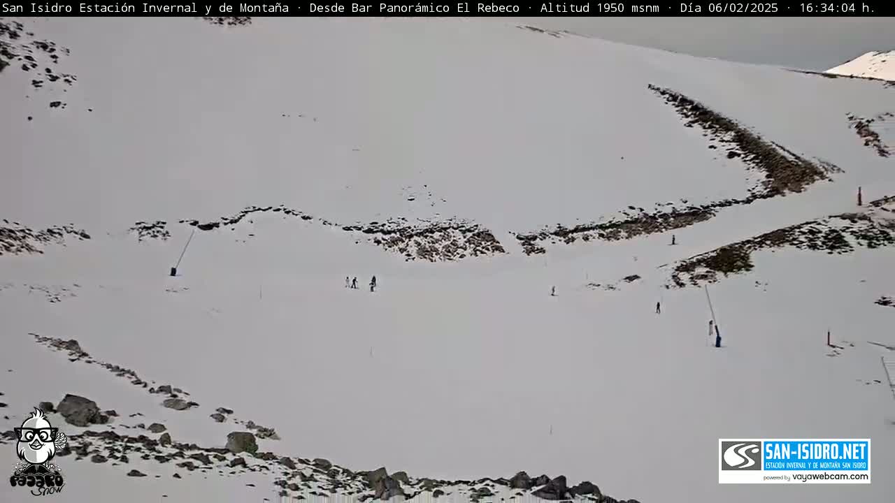 Estación San Isidro Ski Slopes Live Cam - León, Castile&Leon, Spain