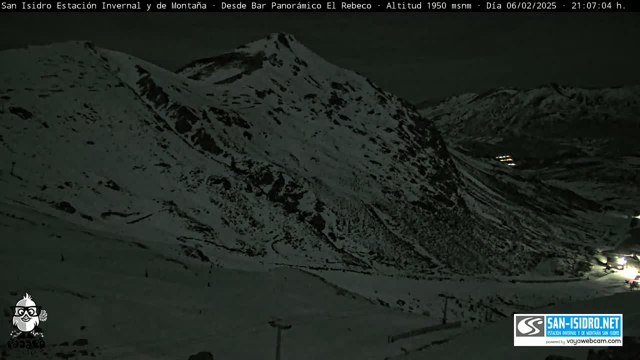 Estación San Isidro Ski Slopes Live Cam - León, Castile&Leon, Spain