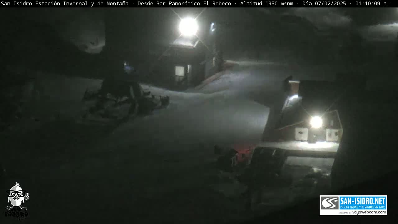 Estación San Isidro Ski Slopes Live Cam - León, Castile&Leon, Spain