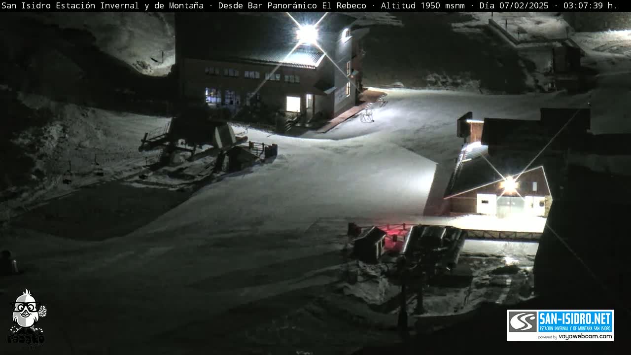 Estación San Isidro Ski Slopes Live Cam - León, Castile&Leon, Spain