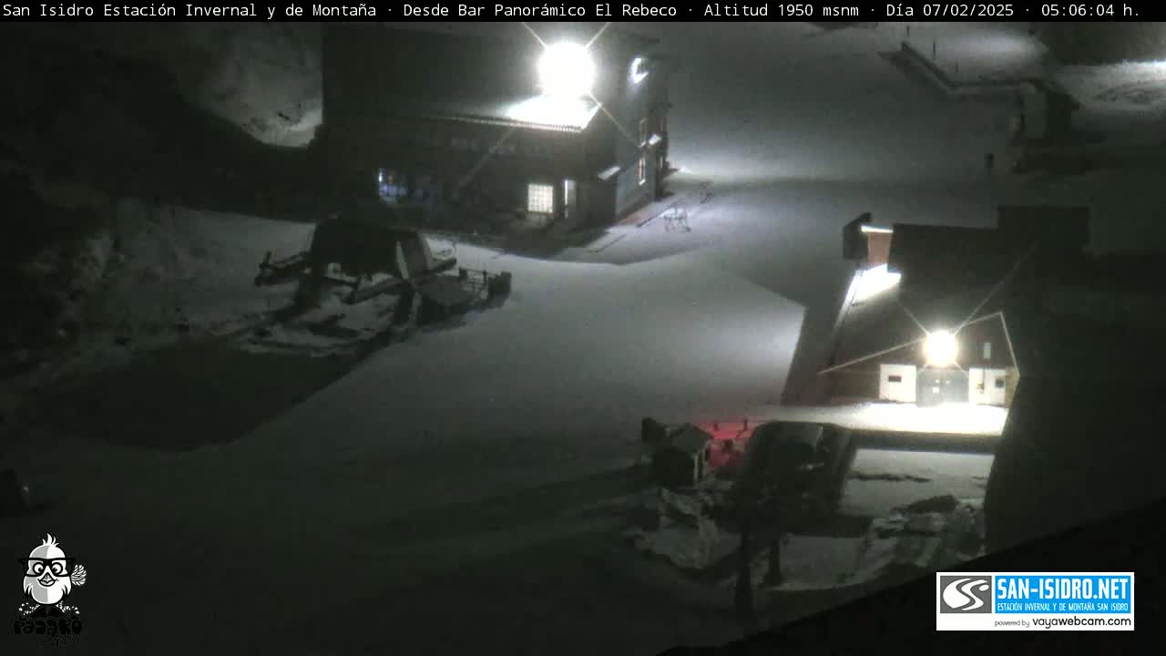 Estación San Isidro Ski Slopes Live Cam - León, Castile&Leon, Spain
