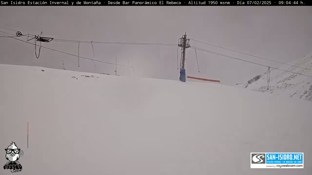 Estación San Isidro Ski Slopes Live Cam - León, Castile&Leon, Spain