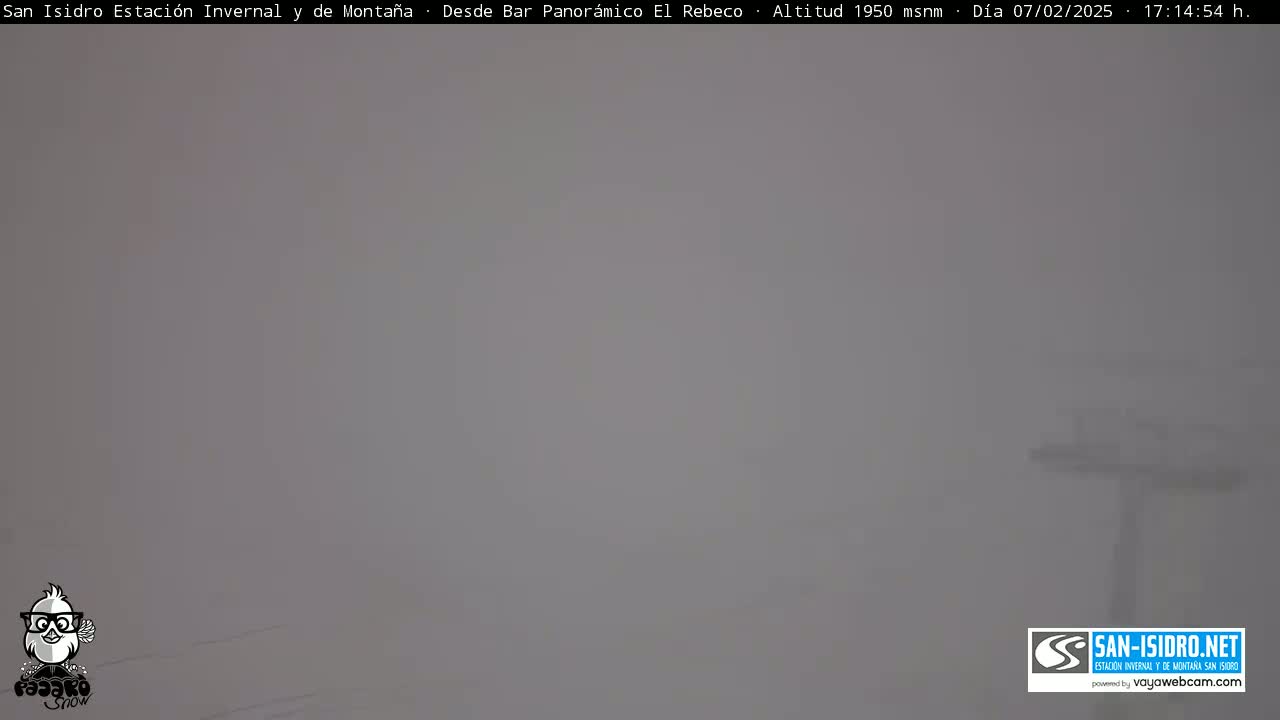 Estación San Isidro Ski Slopes Live Cam - León, Castile&Leon, Spain