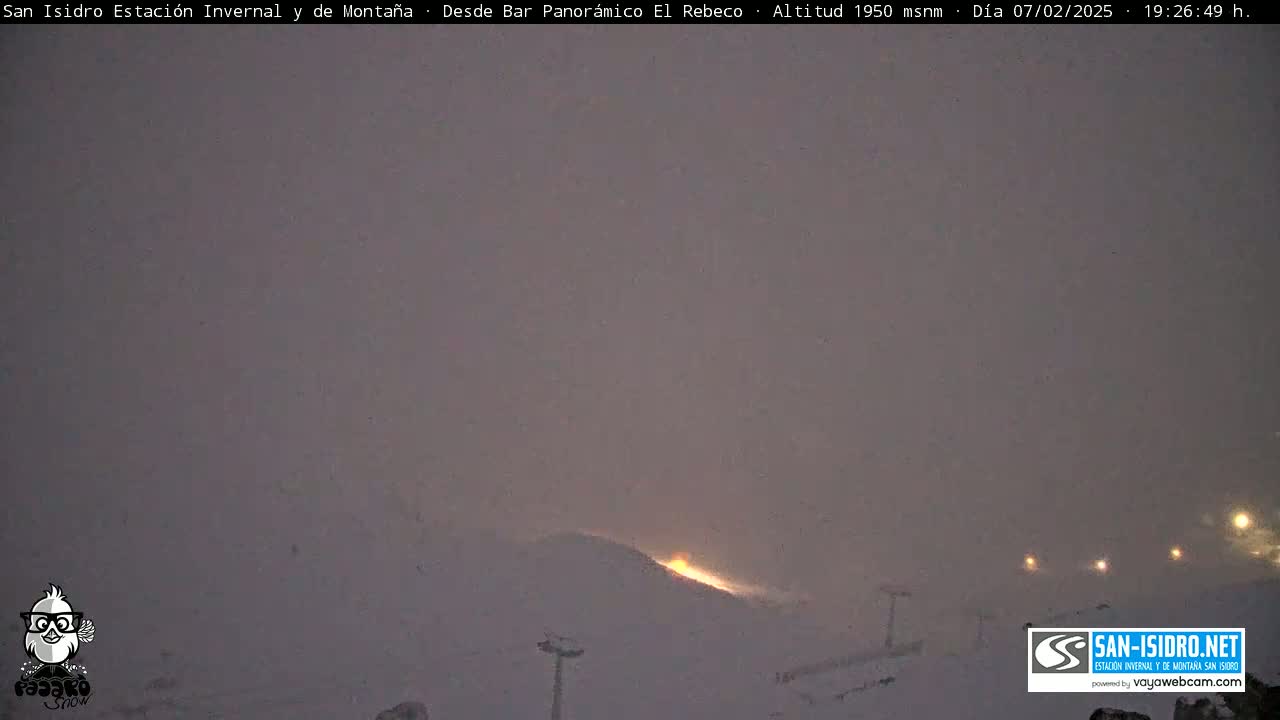 Estación San Isidro Ski Slopes Live Cam - León, Castile&Leon, Spain