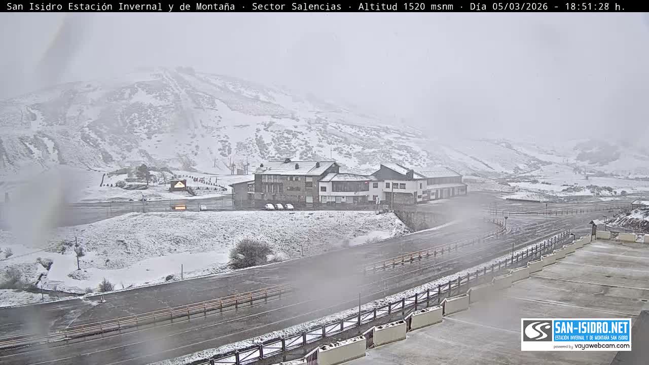 Estación San Isidro Hotel Area Live Cam - León, Castile&Leon, Spain
