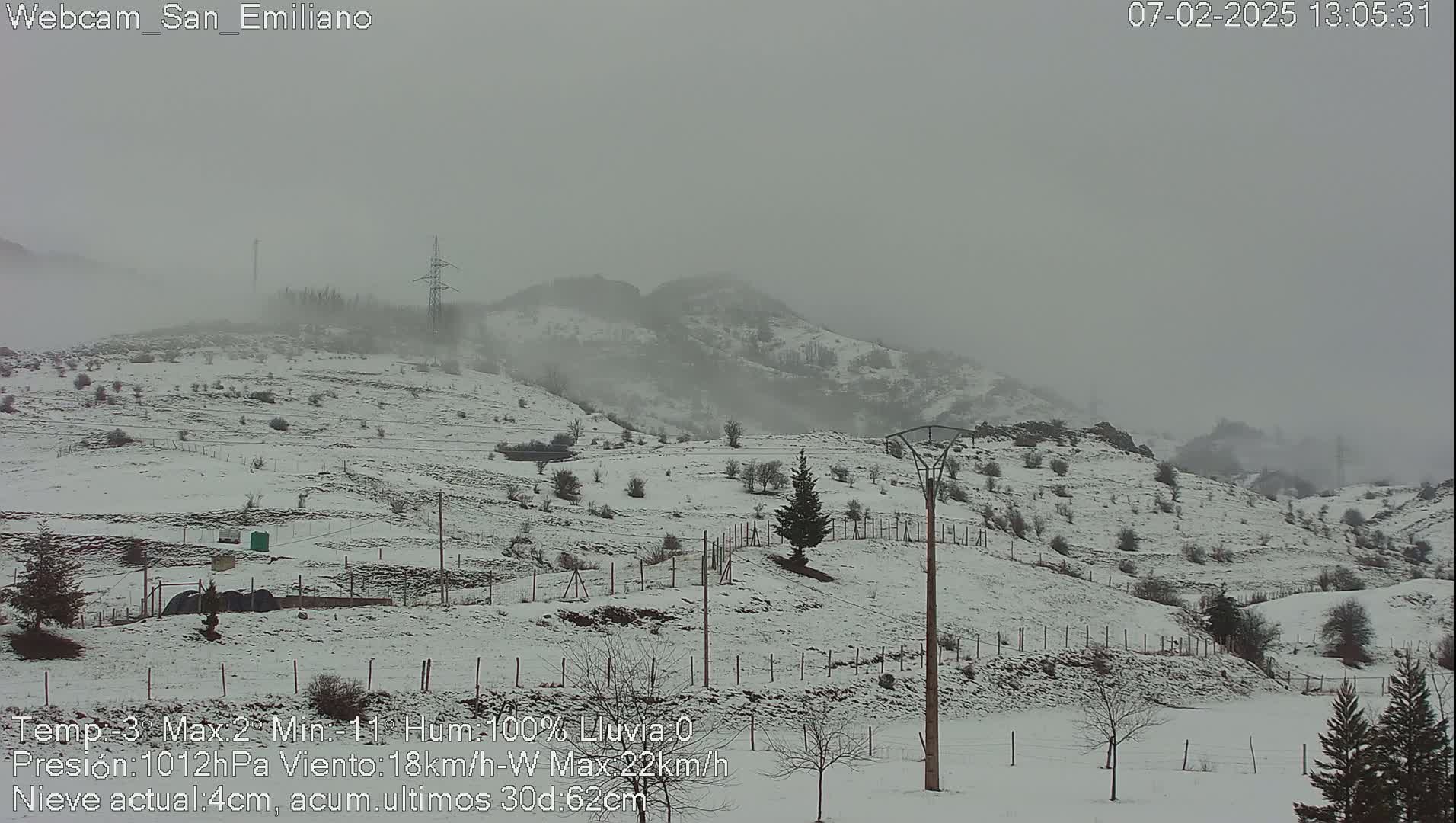 Peña Ubiña (Ubina Mount Peaks) From Babia  Panaromic Live Cam - León, Castile&Leon, Spain