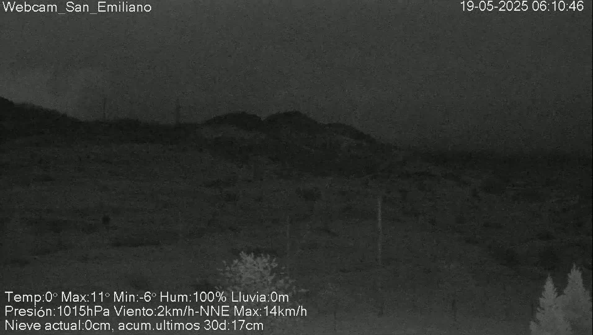 Peña Ubiña (Ubina Mount Peaks) From Babia  Panaromic Live Cam - León, Castile&Leon, Spain