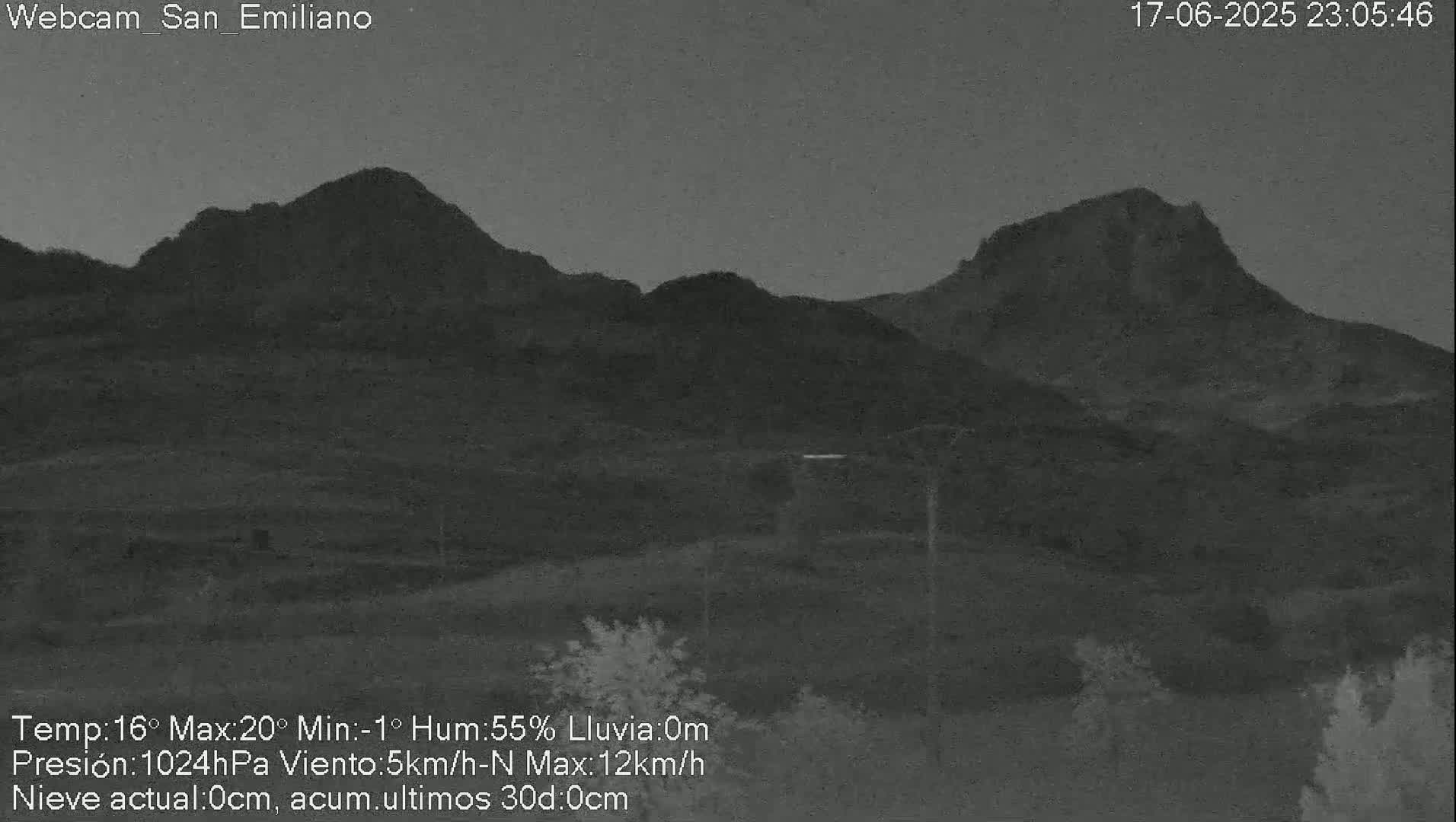 Peña Ubiña (Ubina Mount Peaks) From Babia  Panaromic Live Cam - León, Castile&Leon, Spain