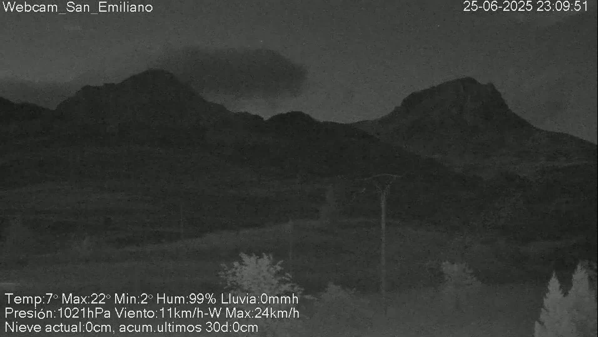 Peña Ubiña (Ubina Mount Peaks) From Babia  Panaromic Live Cam - León, Castile&Leon, Spain