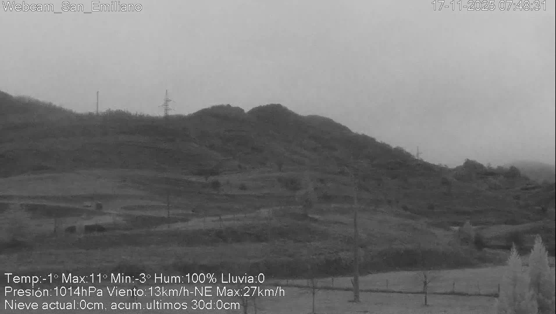 Peña Ubiña (Ubina Mount Peaks) From Babia  Panaromic Live Cam - León, Castile&Leon, Spain