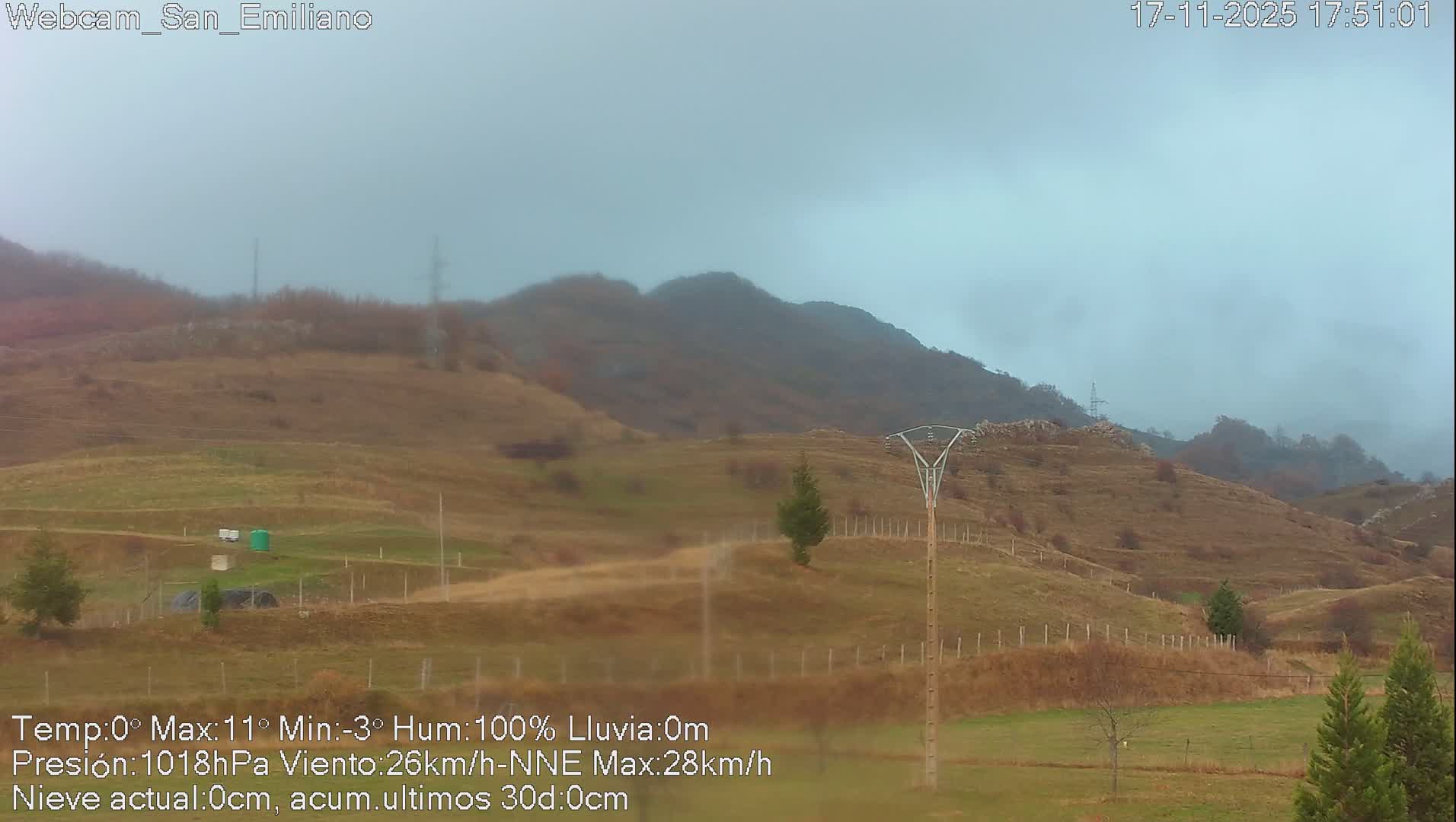 Peña Ubiña (Ubina Mount Peaks) From Babia  Panaromic Live Cam - León, Castile&Leon, Spain
