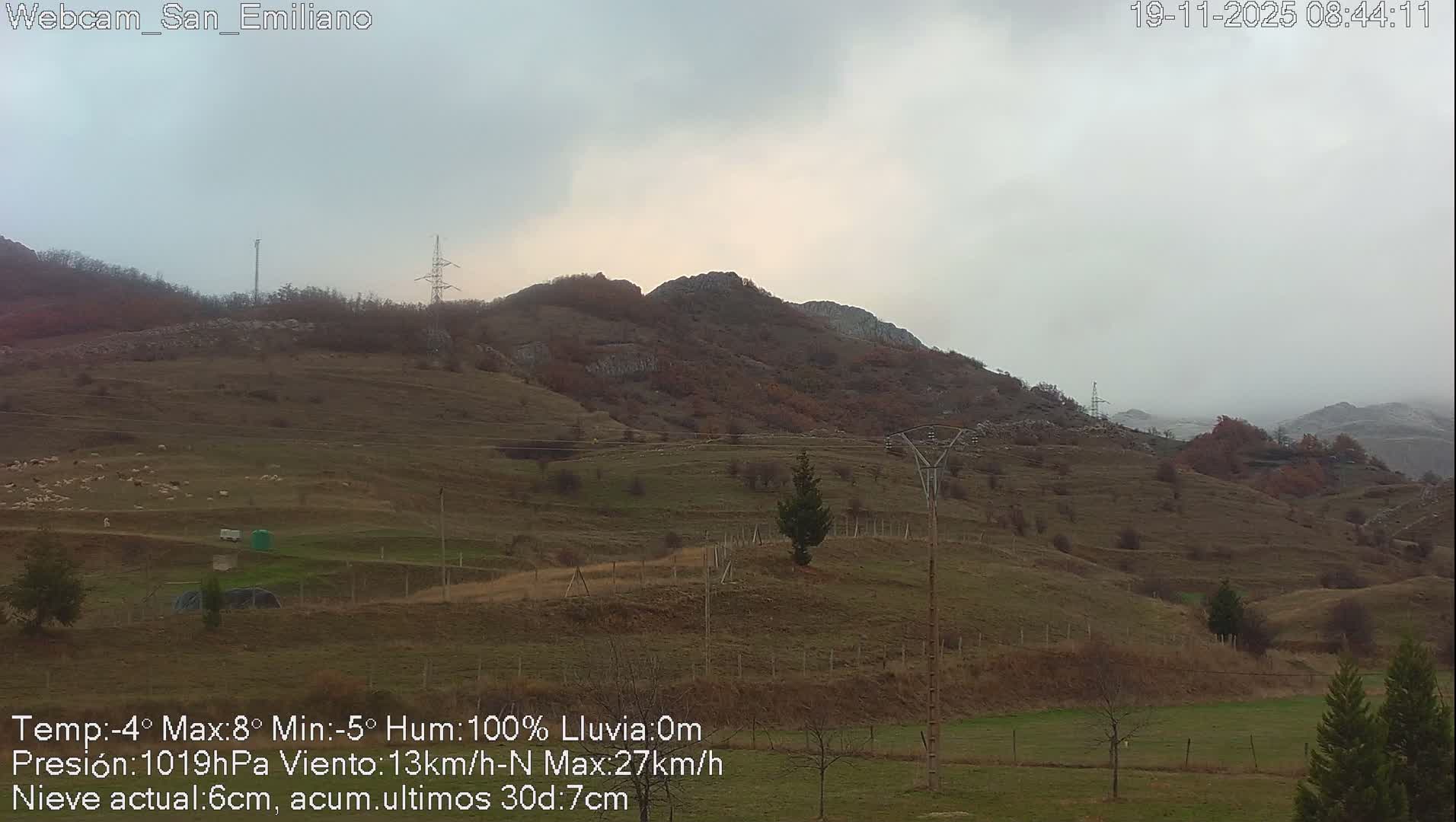 Peña Ubiña (Ubina Mount Peaks) From Babia  Panaromic Live Cam - León, Castile&Leon, Spain