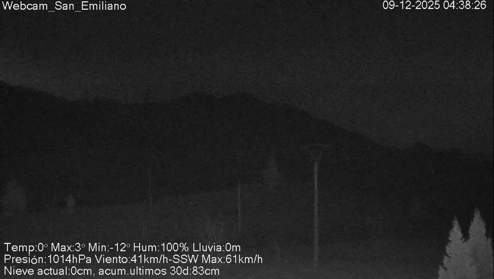 Peña Ubiña (Ubina Mount Peaks) From Babia  Panaromic Live Cam - León, Castile&Leon, Spain