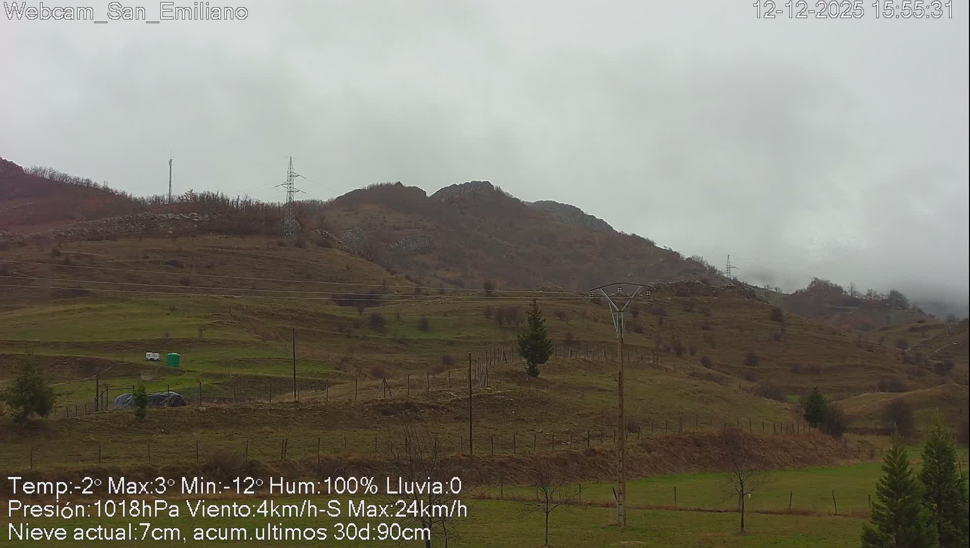 Peña Ubiña (Ubina Mount Peaks) From Babia  Panaromic Live Cam - León, Castile&Leon, Spain