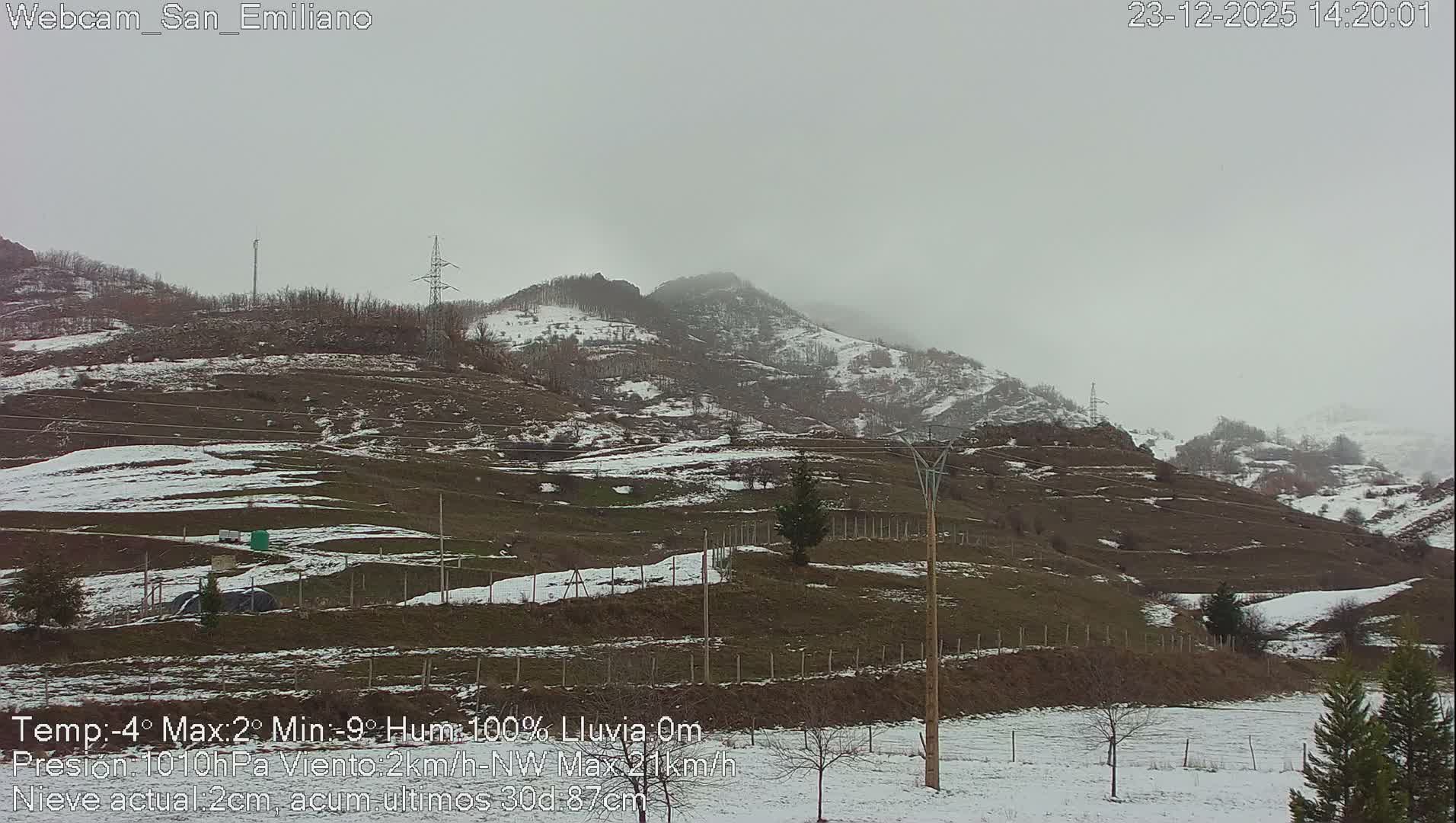Peña Ubiña (Ubina Mount Peaks) From Babia  Panaromic Live Cam - León, Castile&Leon, Spain
