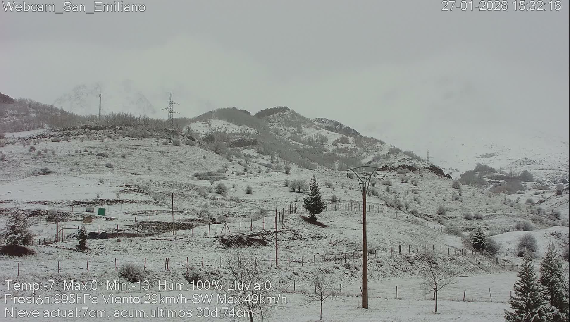 Peña Ubiña (Ubina Mount Peaks) From Babia  Panaromic Live Cam - León, Castile&Leon, Spain