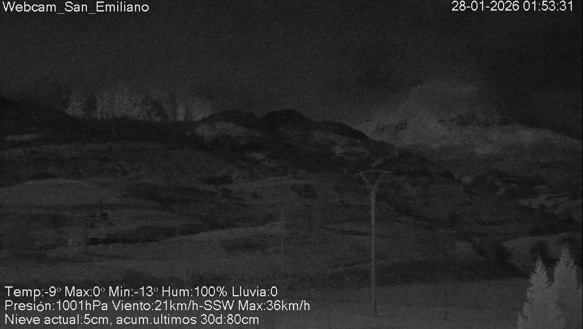 Peña Ubiña (Ubina Mount Peaks) From Babia  Panaromic Live Cam - León, Castile&Leon, Spain
