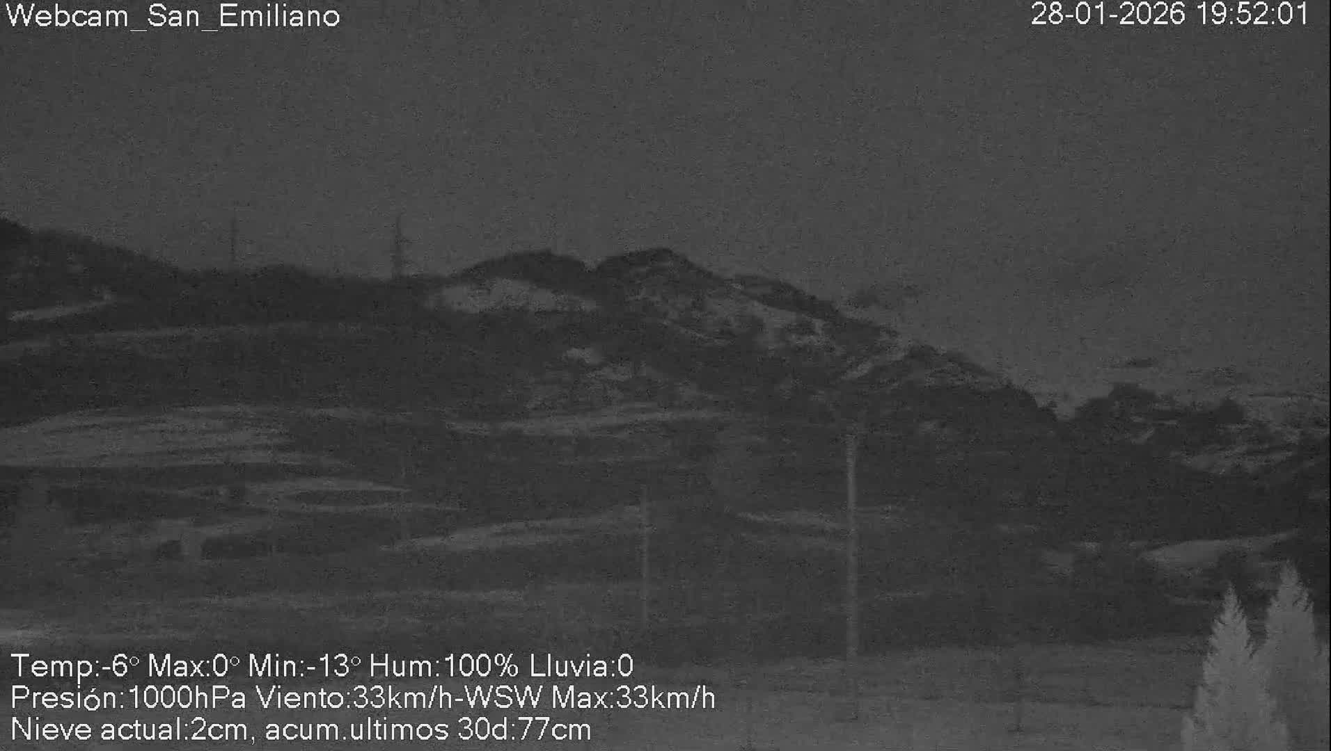 Peña Ubiña (Ubina Mount Peaks) From Babia  Panaromic Live Cam - León, Castile&Leon, Spain