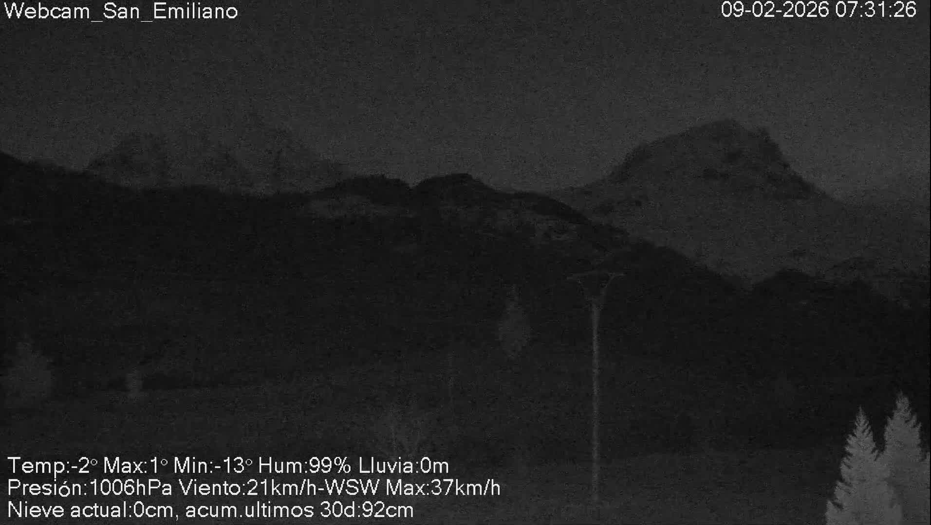 Peña Ubiña (Ubina Mount Peaks) From Babia  Panaromic Live Cam - León, Castile&Leon, Spain