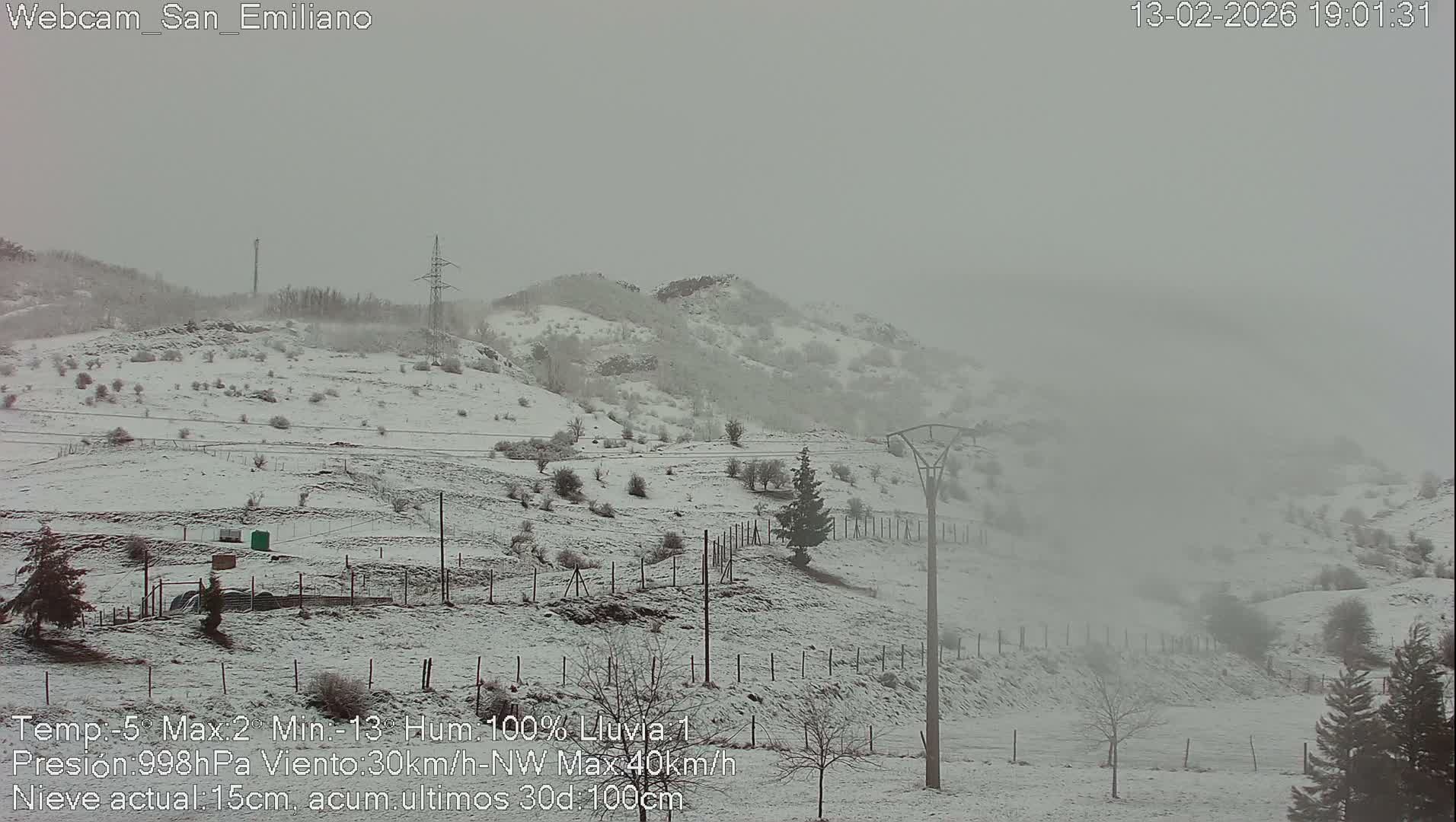Peña Ubiña (Ubina Mount Peaks) From Babia  Panaromic Live Cam - León, Castile&Leon, Spain