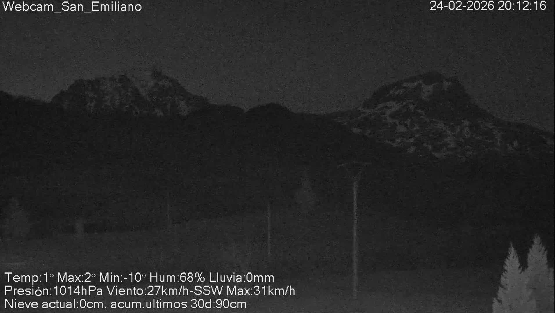 Peña Ubiña (Ubina Mount Peaks) From Babia  Panaromic Live Cam - León, Castile&Leon, Spain