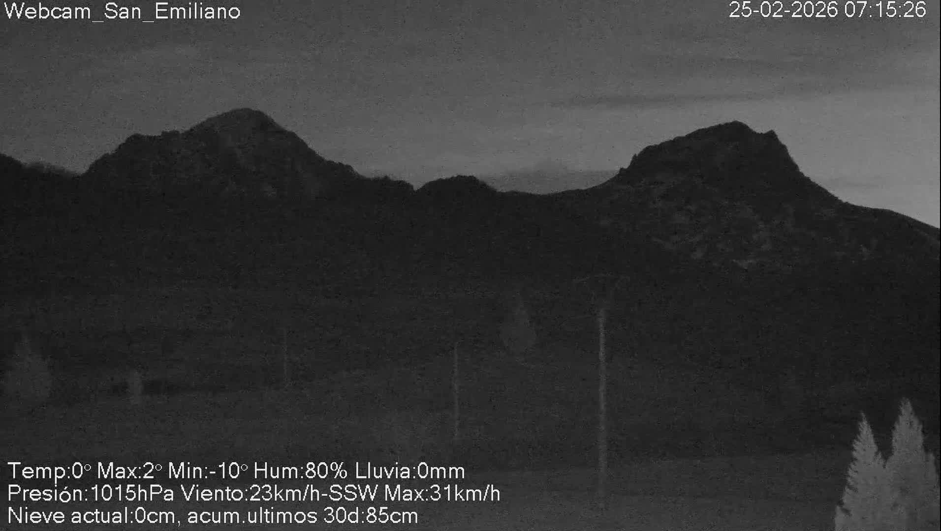 Peña Ubiña (Ubina Mount Peaks) From Babia  Panaromic Live Cam - León, Castile&Leon, Spain