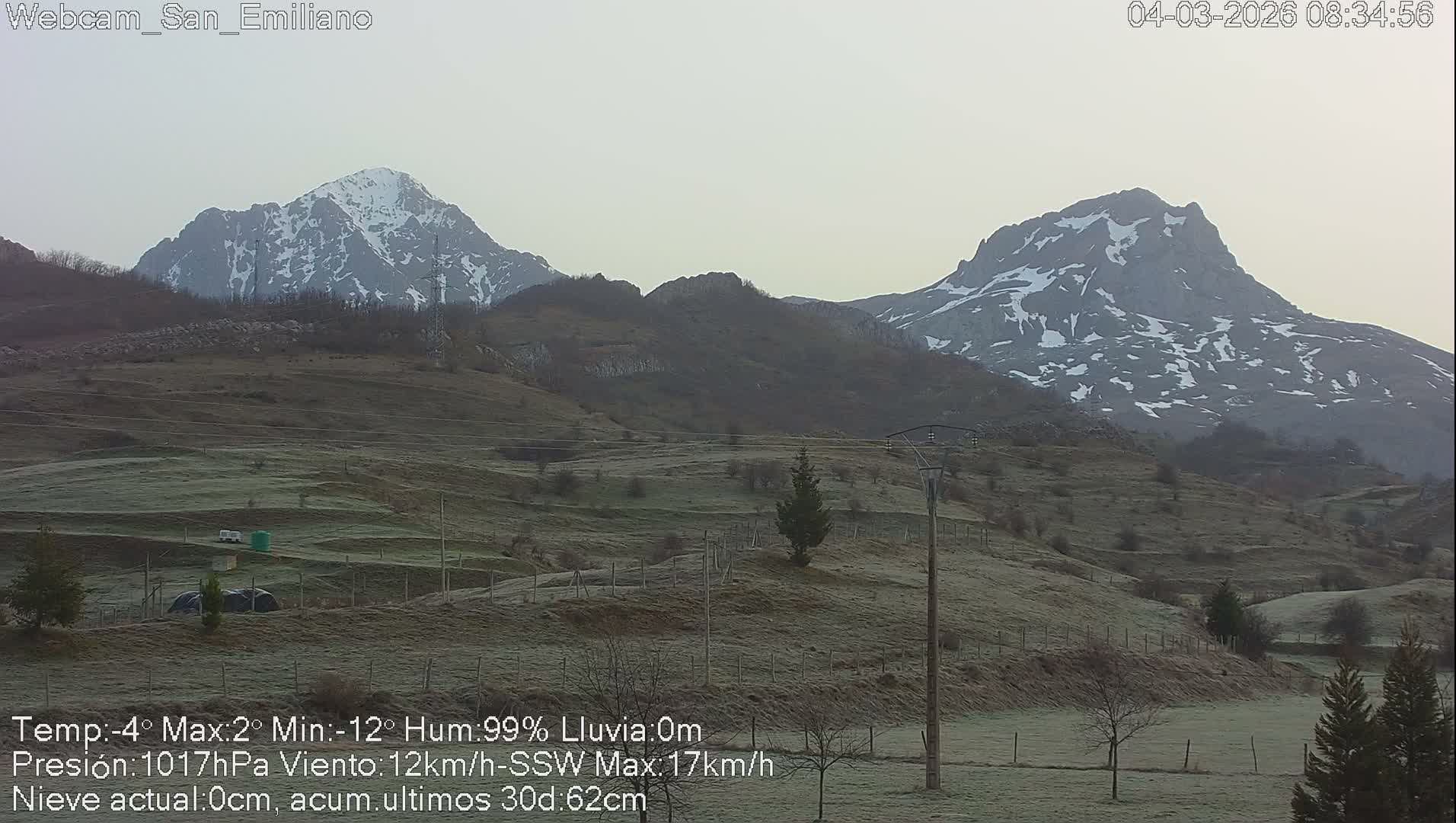 Peña Ubiña (Ubina Mount Peaks) From Babia  Panaromic Live Cam - León, Castile&Leon, Spain