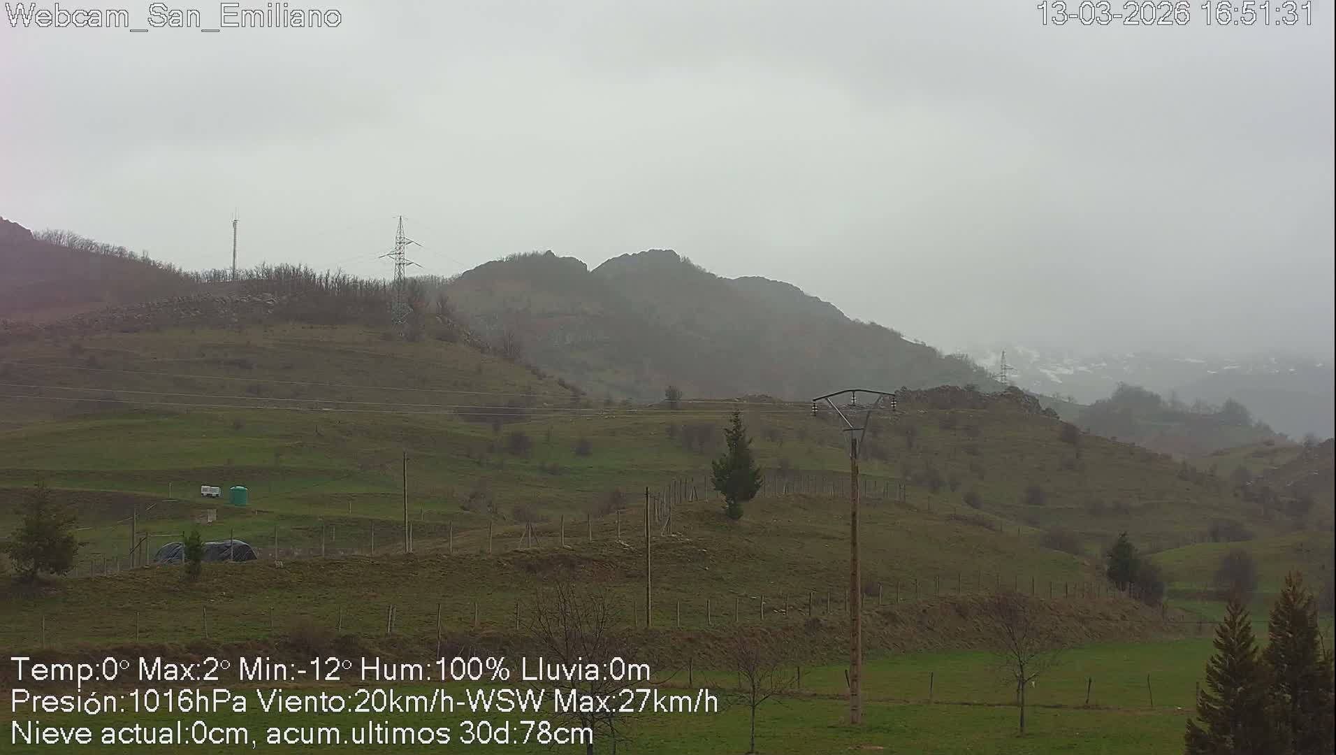 Peña Ubiña (Ubina Mount Peaks) From Babia  Panaromic Live Cam - León, Castile&Leon, Spain