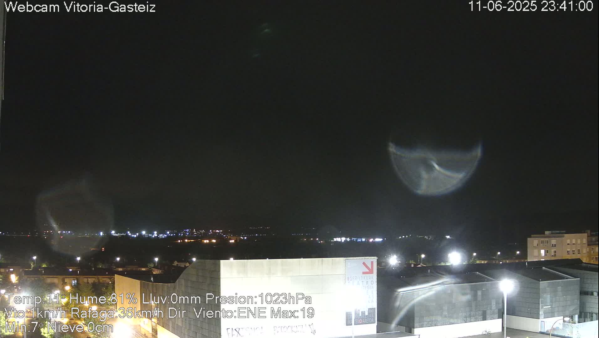  Gorbea Mount & Plain from Vitoria-Gasteiz Live Cam - Araba, Basque, Spain