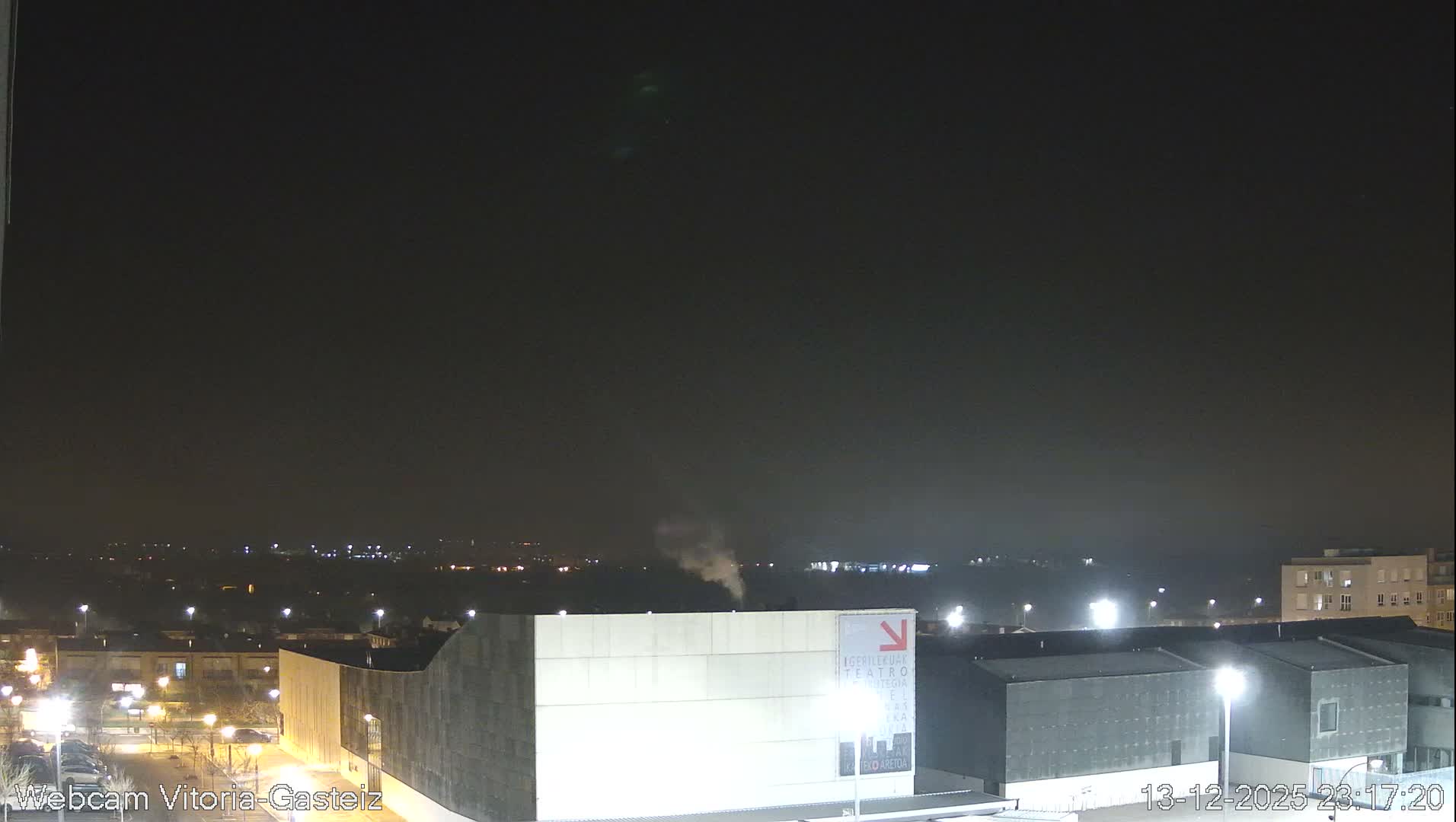 Gorbea Mount & Plain from Vitoria-Gasteiz Live Cam - Araba, Basque, Spain