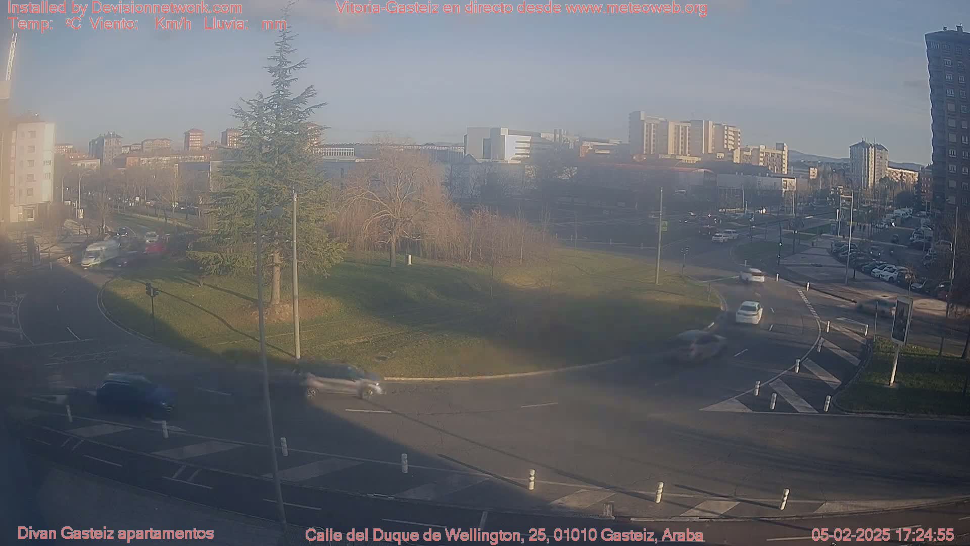 Vitoria-Gasteiz City Live Cam - Araba, Basque, Spain