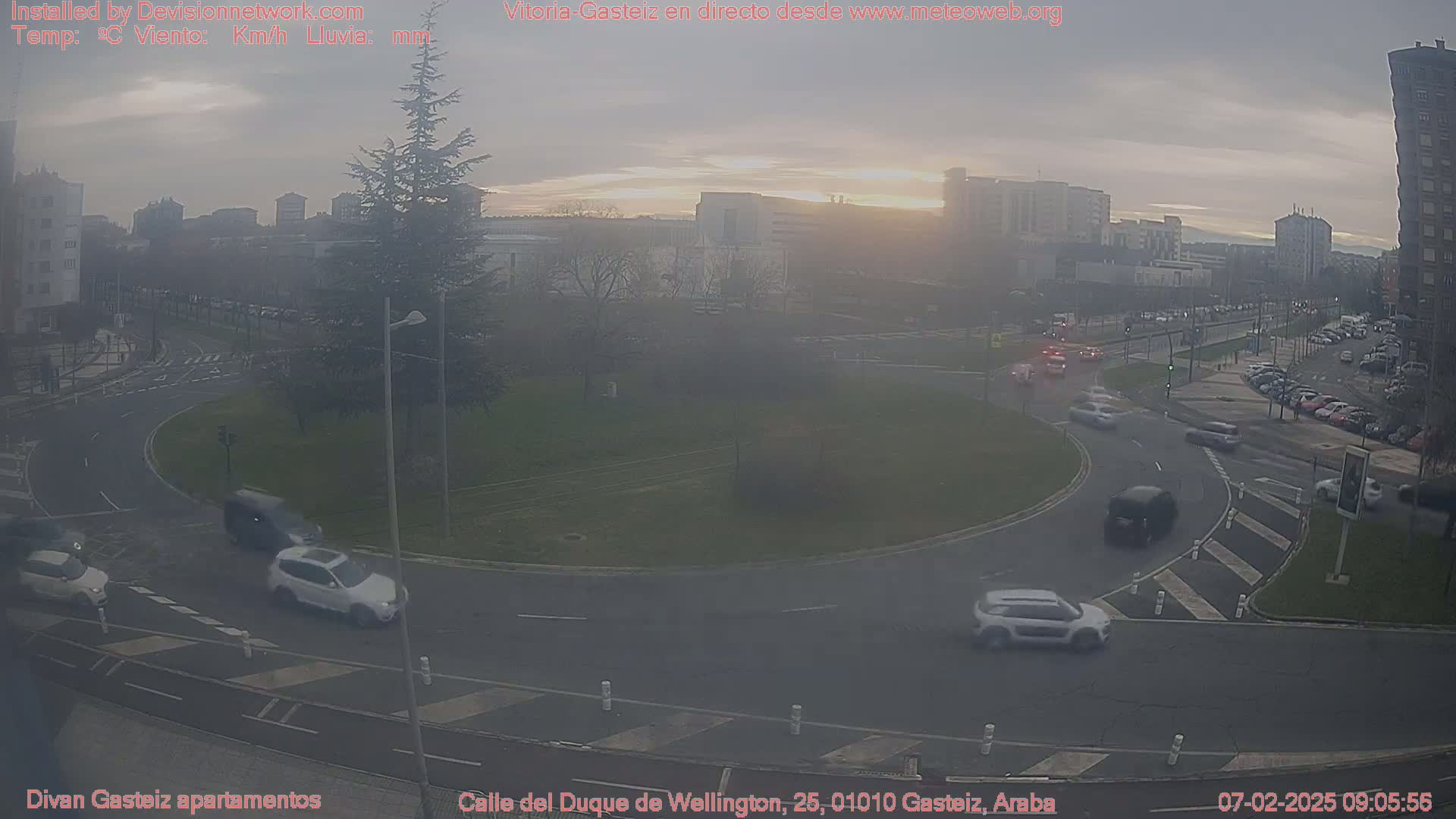 Vitoria-Gasteiz City Live Cam - Araba, Basque, Spain
