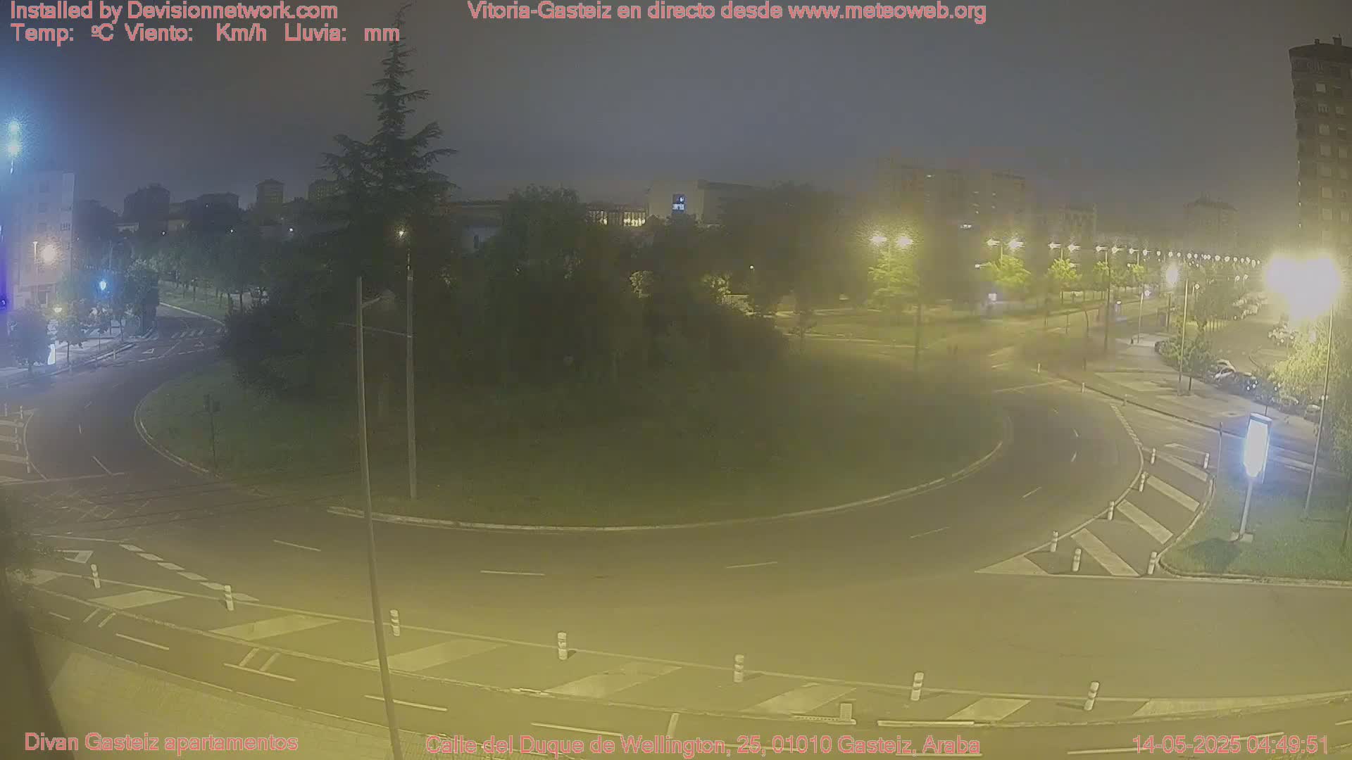 Vitoria-Gasteiz City Live Cam - Araba, Basque, Spain