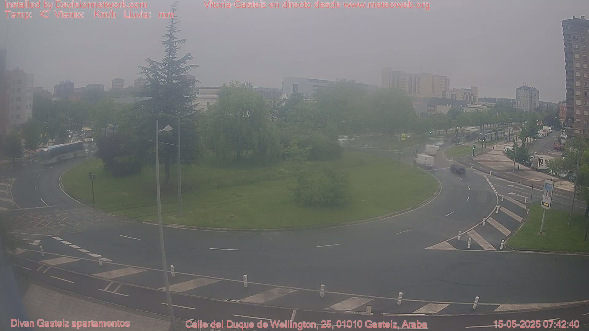Vitoria-Gasteiz City Live Cam - Araba, Basque, Spain