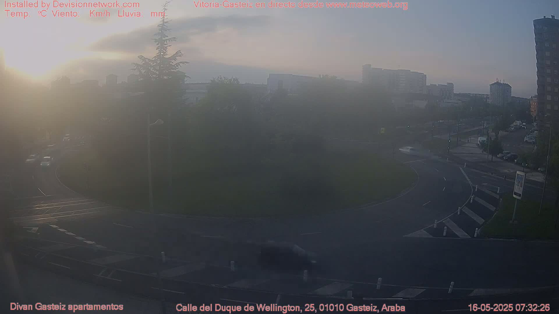 Vitoria-Gasteiz City Live Cam - Araba, Basque, Spain