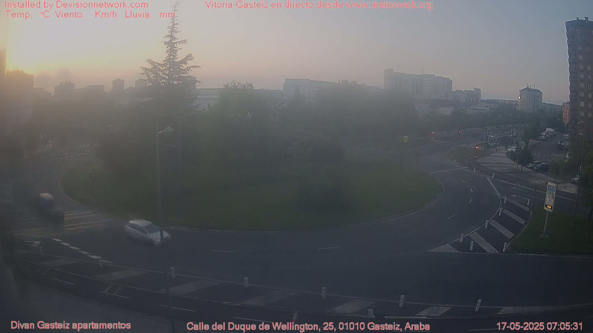 Vitoria-Gasteiz City Live Cam - Araba, Basque, Spain