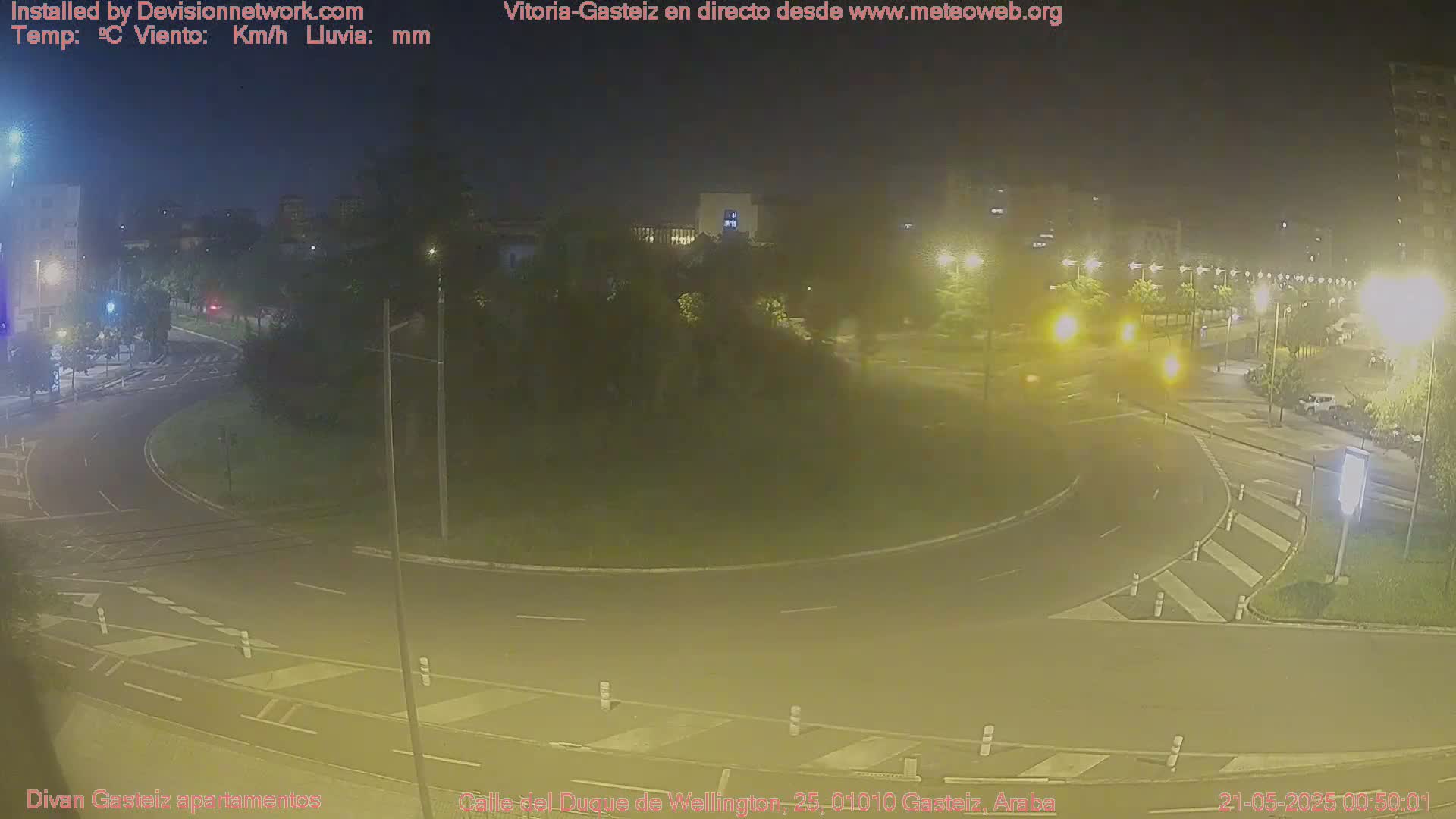 Vitoria-Gasteiz City Live Cam - Araba, Basque, Spain