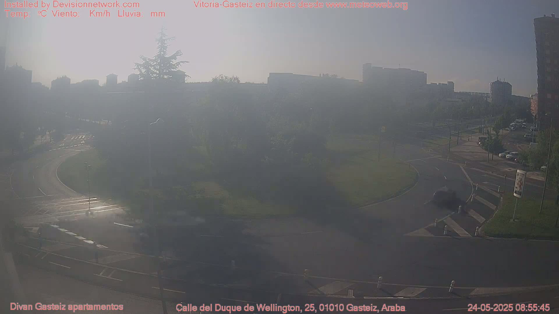 Vitoria-Gasteiz City Live Cam - Araba, Basque, Spain