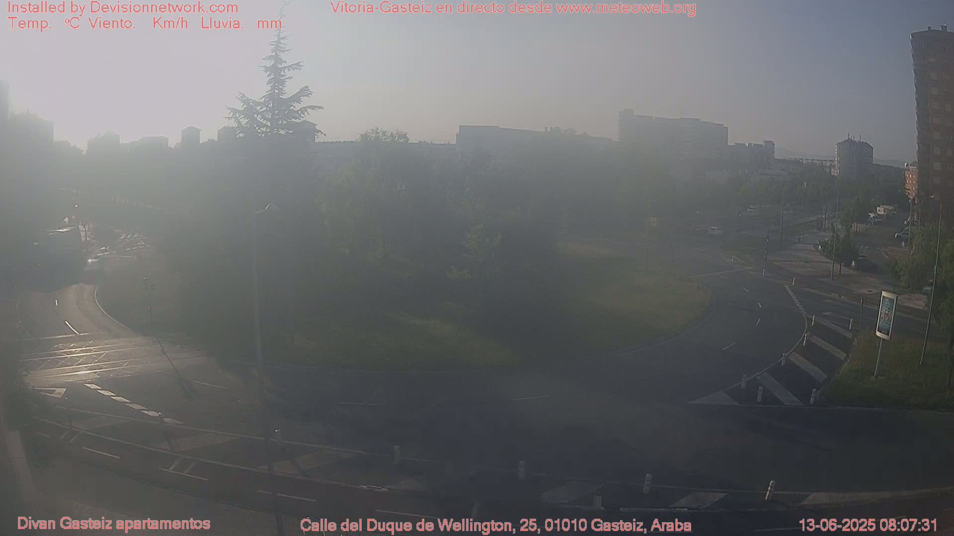 Vitoria-Gasteiz City Live Cam - Araba, Basque, Spain