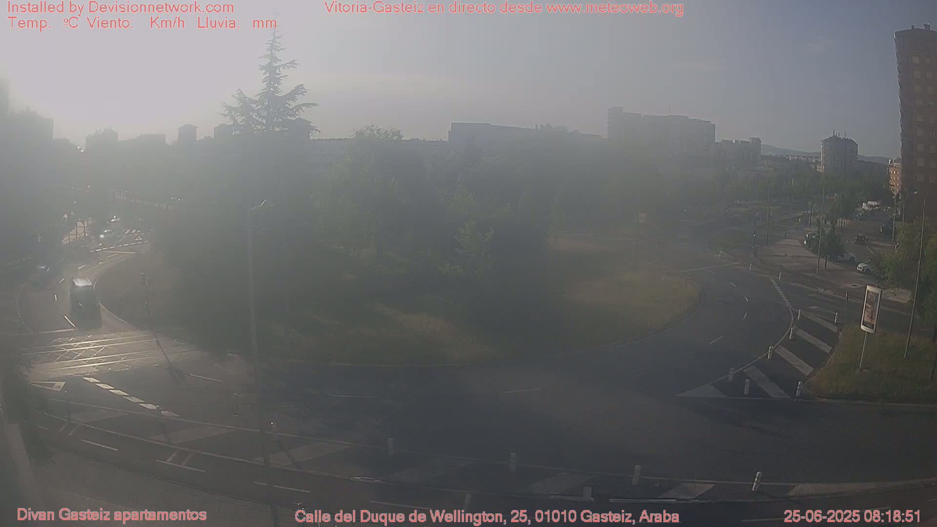 Vitoria-Gasteiz City Live Cam - Araba, Basque, Spain