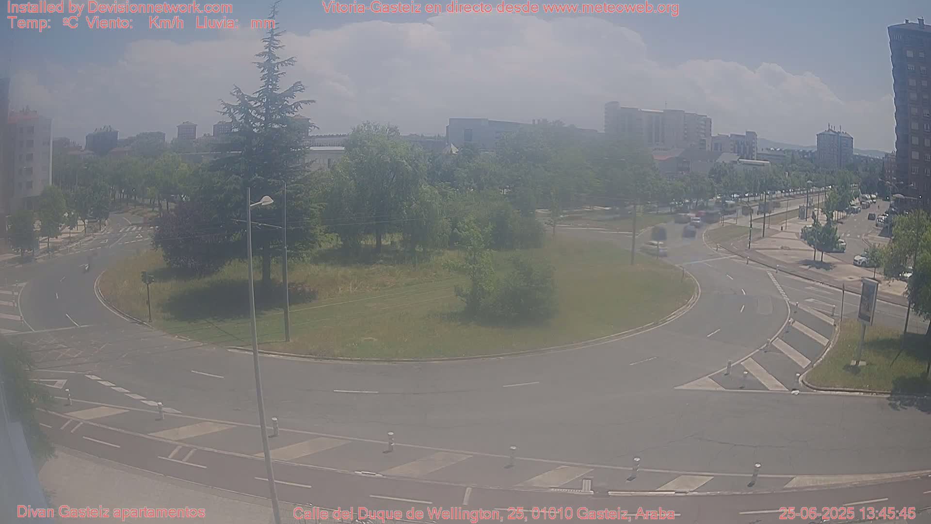 Vitoria-Gasteiz City Live Cam - Araba, Basque, Spain